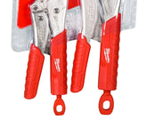 Milwaukee 48-22-3402 2 Pc. 7" & 10" Torque Lock Curved Jaw Locking Pliers Set With Grip